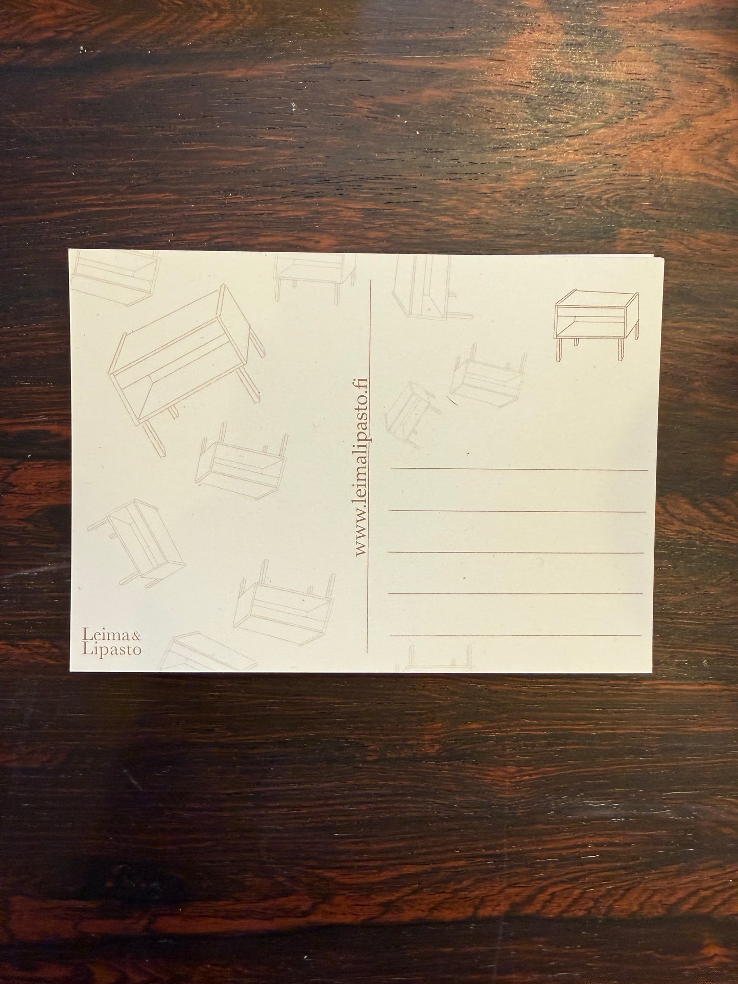 Ilmapallo postikorttisetti