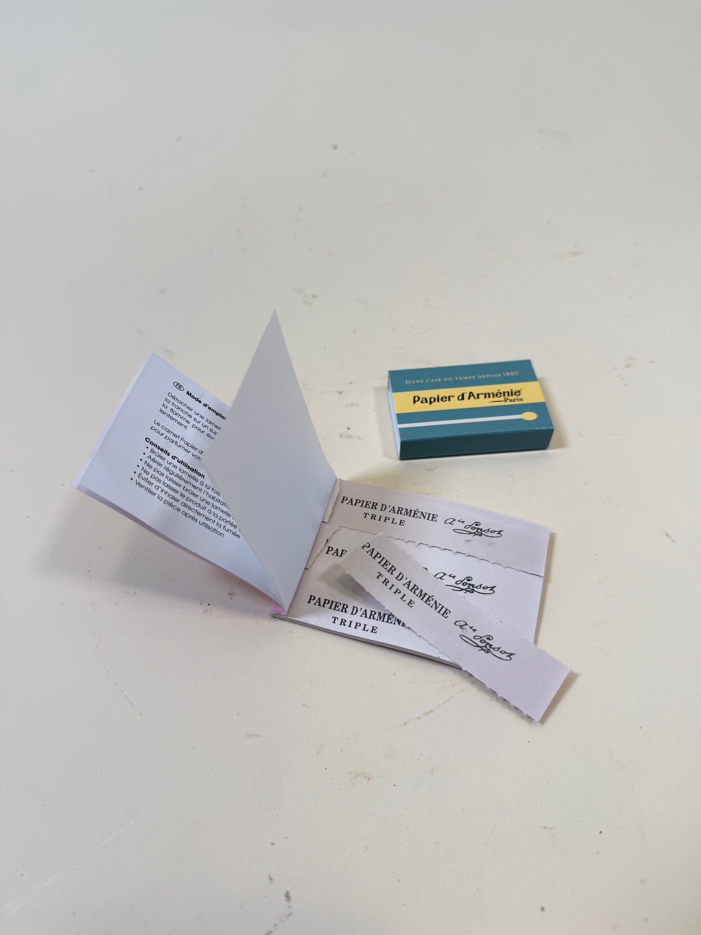 Papier d'Arménie -Carnet Rose