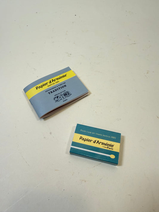 Papier d'Arménie -Carnet Tradition