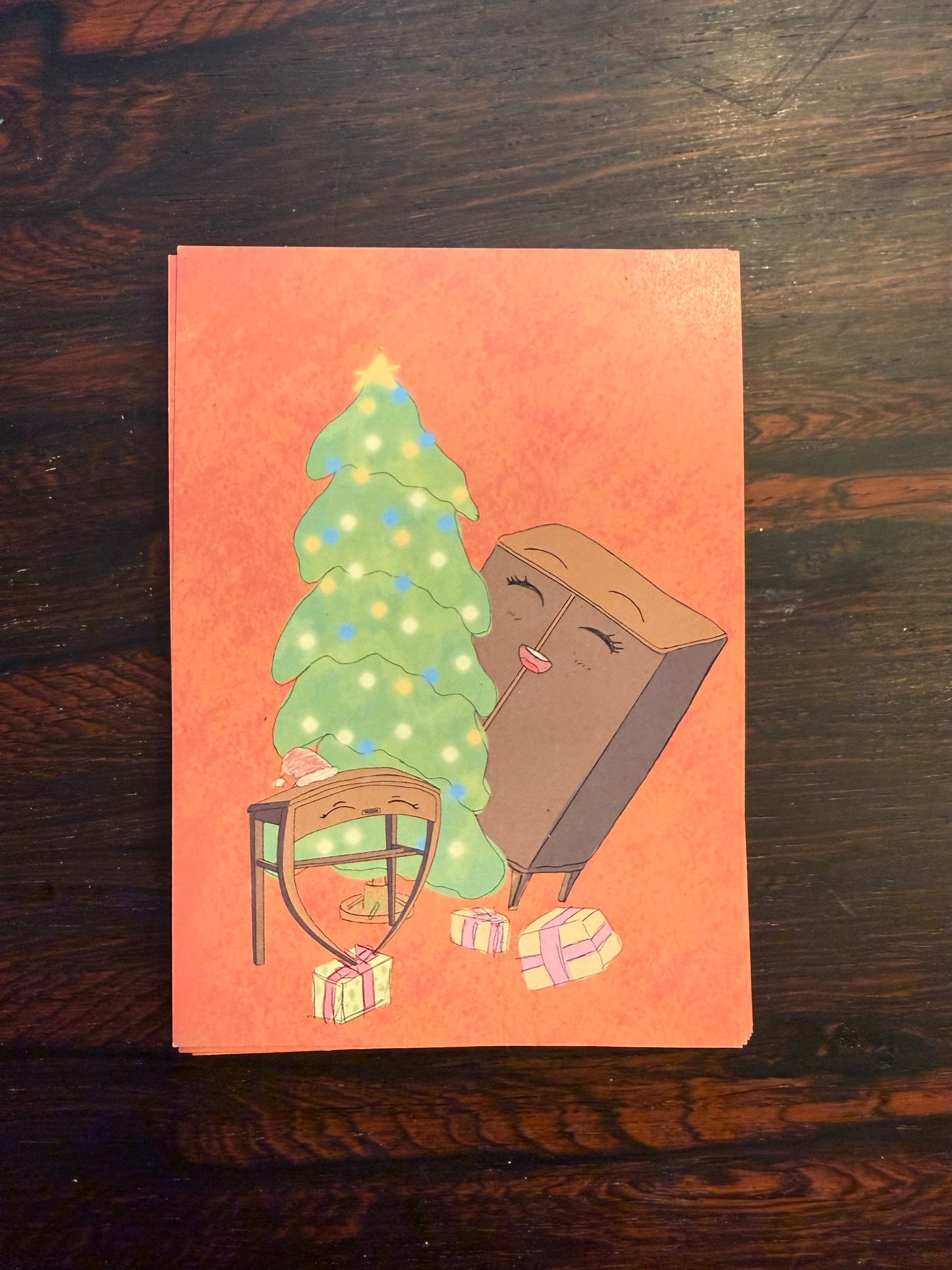 Piirros postikorttisetti