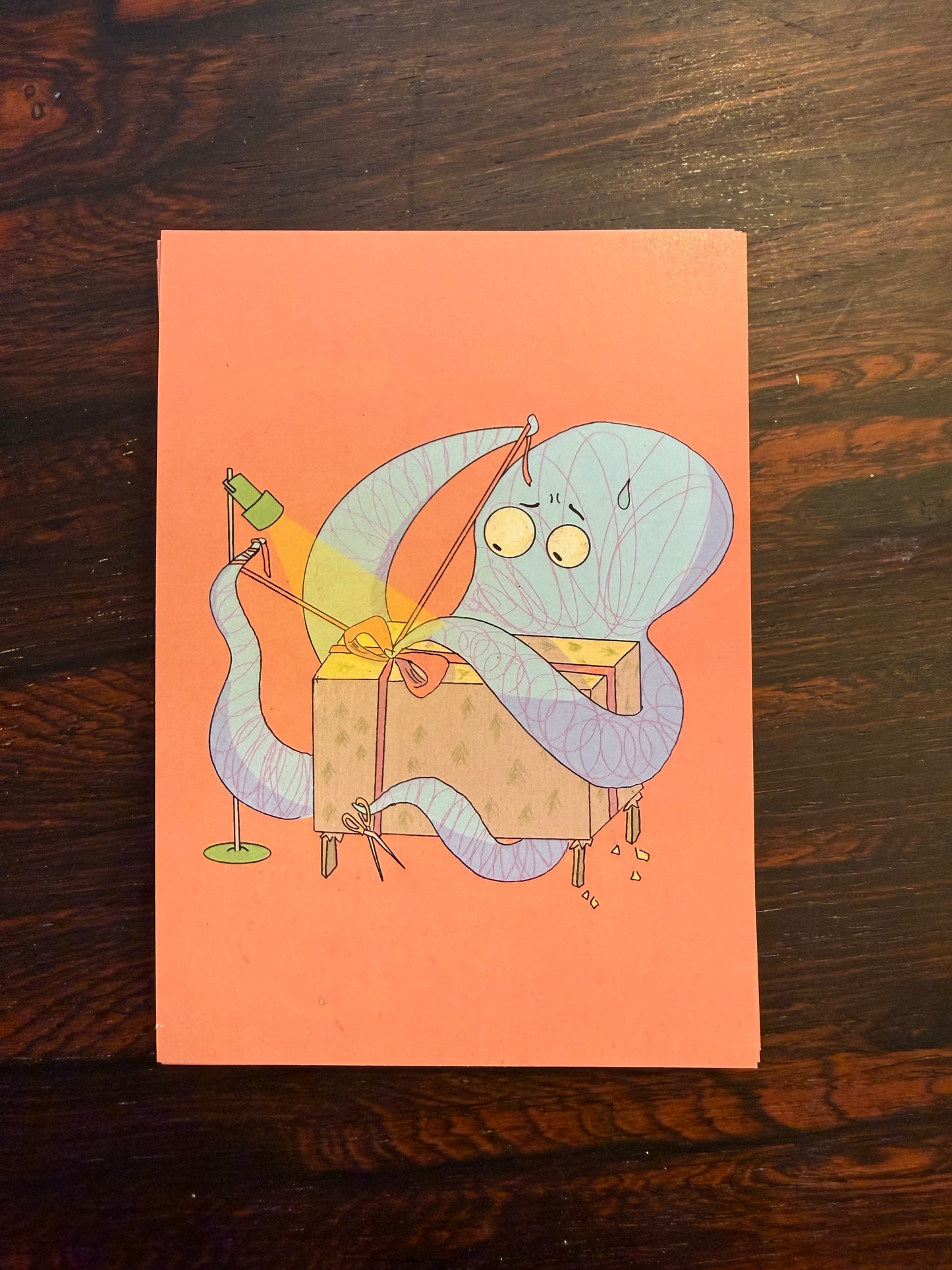 Piirros postikorttisetti